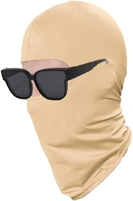 Balaclava Face Mask, Summer Cooling Neck Gaiter, UV Protector Motorcycle Ski Scarf for Men/Women