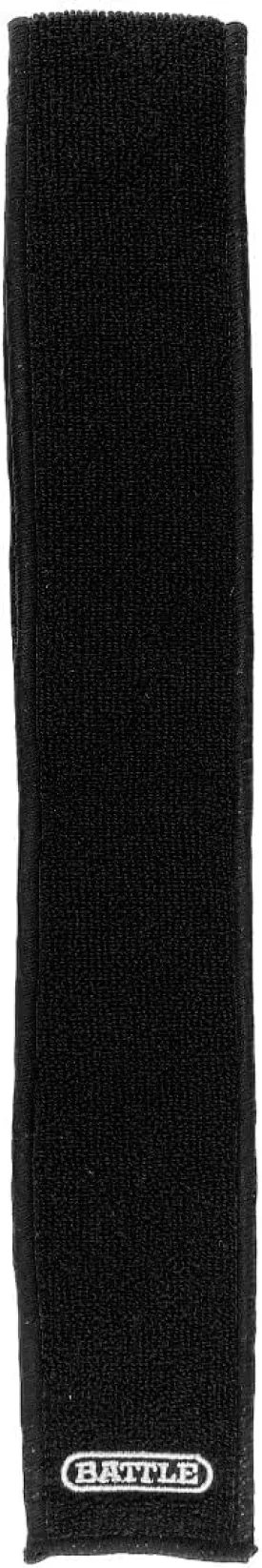 Battle Football Streamer Towel, Thin Sports Towel, Dries Hands & Football Accessories (Black)