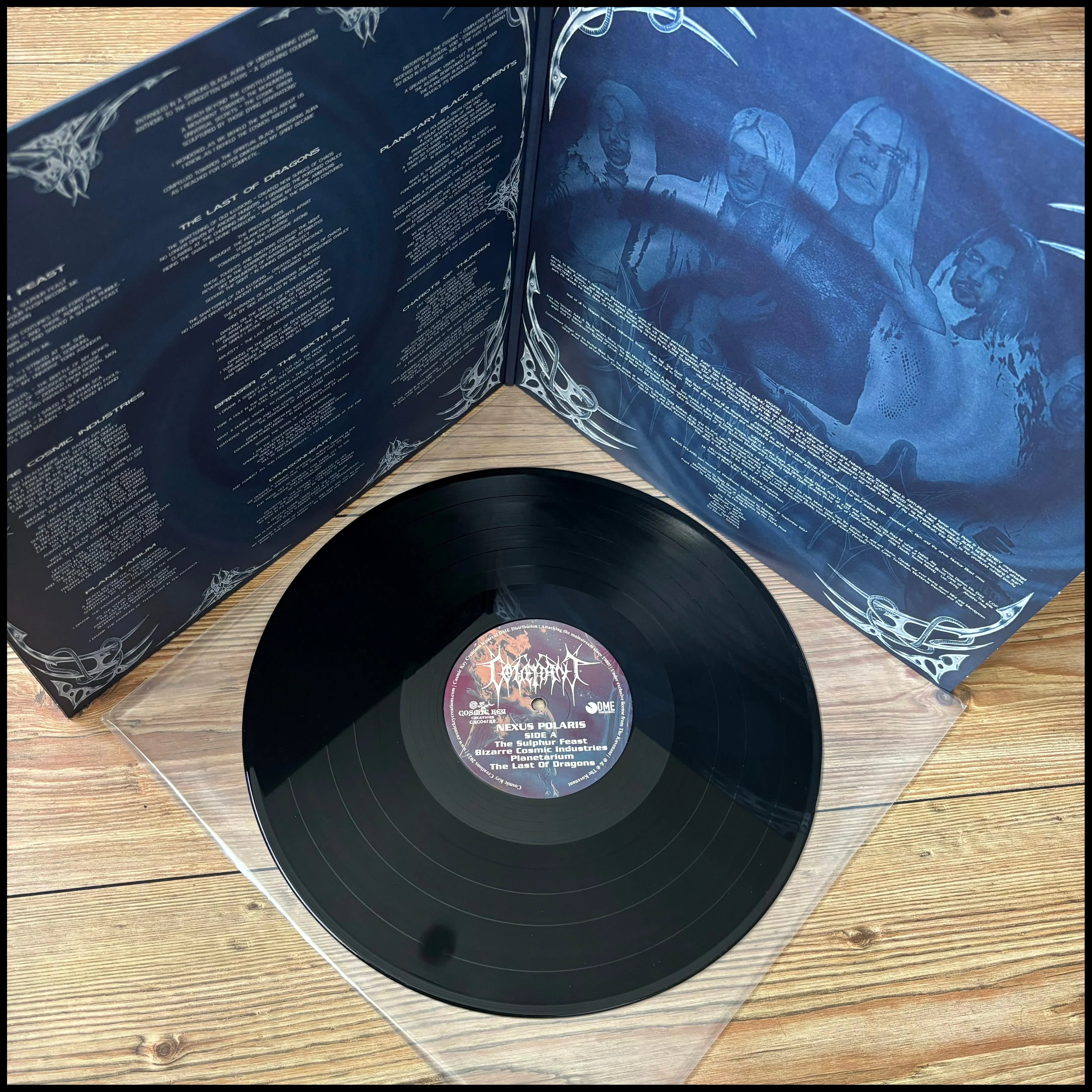 COVENANT: Nexus Polaris LP (black vinyl ltd to 250, gatefold sleeve, Norwegian symphonic black metal classic)