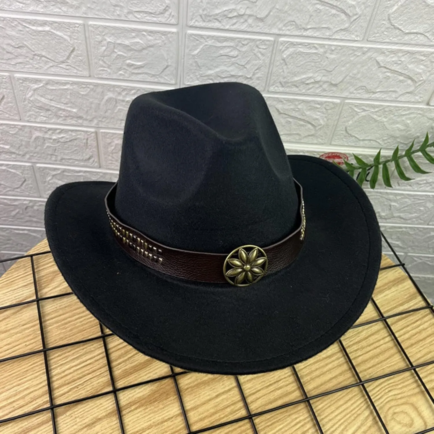 Fashionable Fedora Fedoras Men Wide for Women Dress Hat Women's and Hats Baseball Caps Cowboy Hats for Women Set