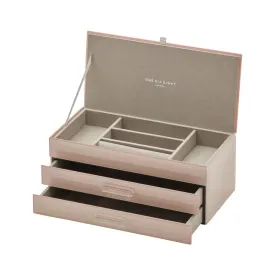 Gabriella Large Jewellery Box - Blush