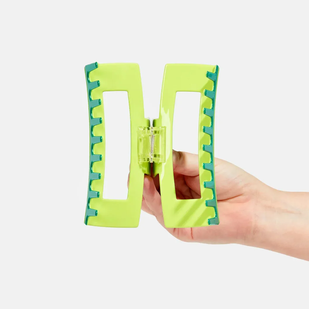 Jumbo Box Claw in Green/Lime