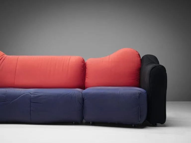 Large Gaetano Pesce for Cassina 'Cannaregio' Modular Sofa