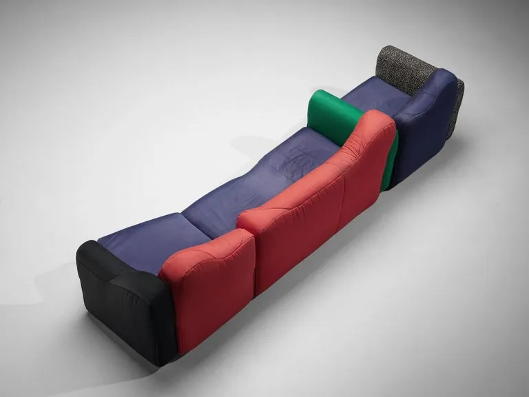 Large Gaetano Pesce for Cassina 'Cannaregio' Modular Sofa