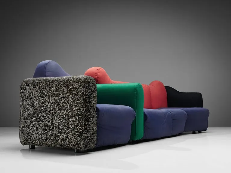 Large Gaetano Pesce for Cassina 'Cannaregio' Modular Sofa