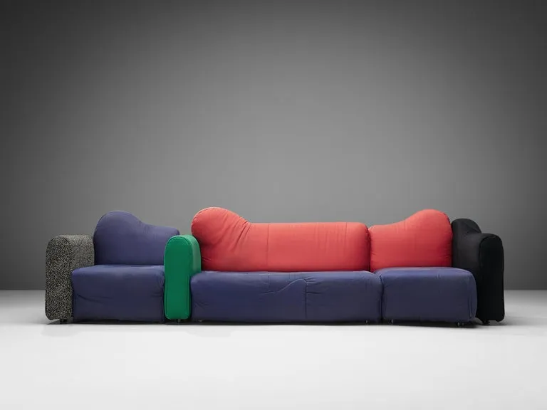 Large Gaetano Pesce for Cassina 'Cannaregio' Modular Sofa