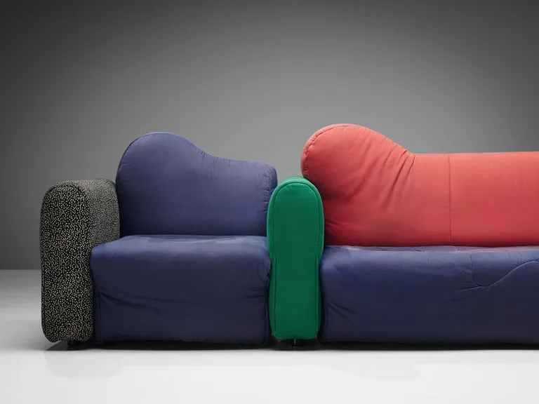Large Gaetano Pesce for Cassina 'Cannaregio' Modular Sofa