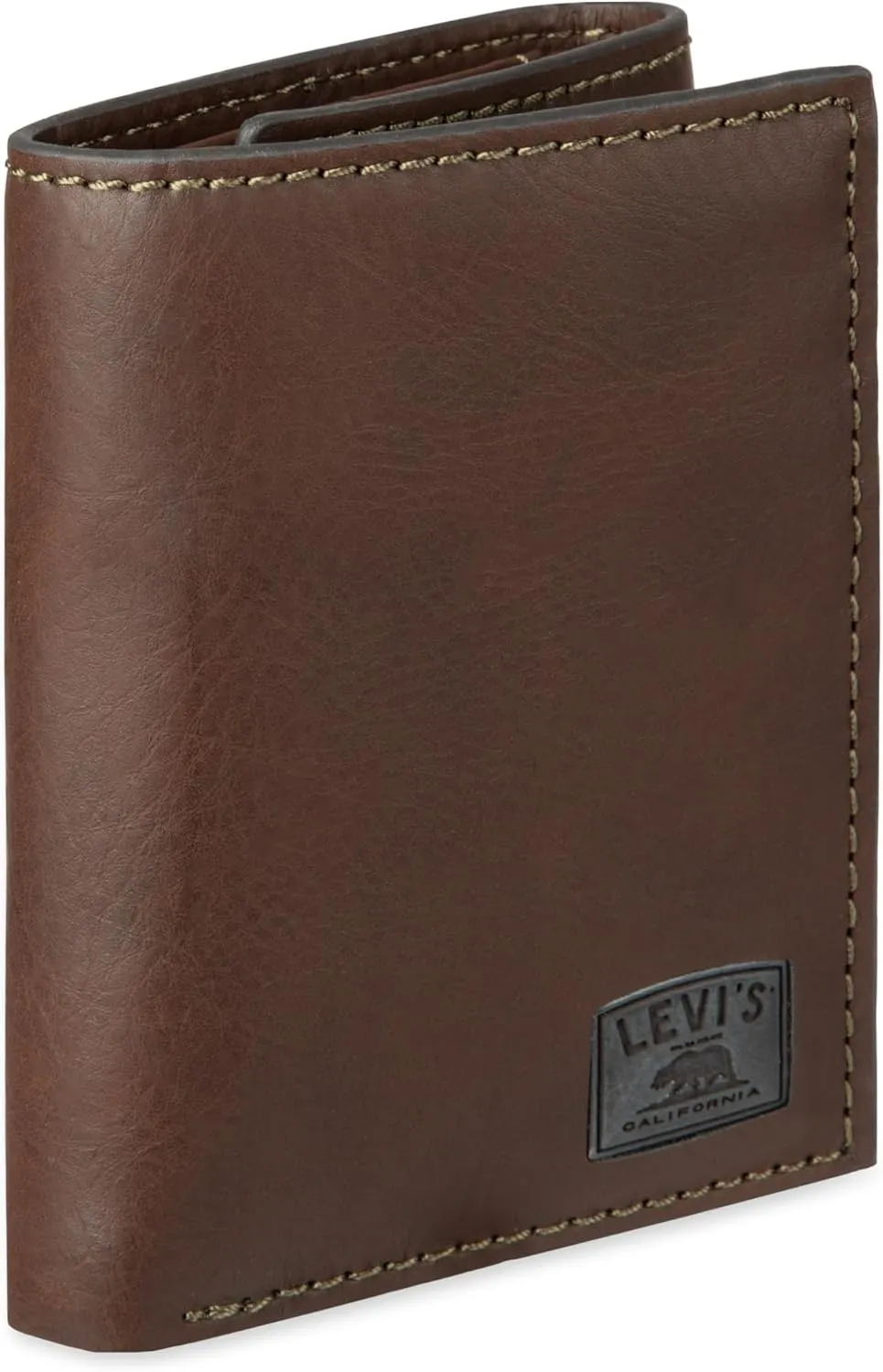 Levi's Men's Trifold Wallet-Sleek and Slim Includes Id Window and Credit Card Holder