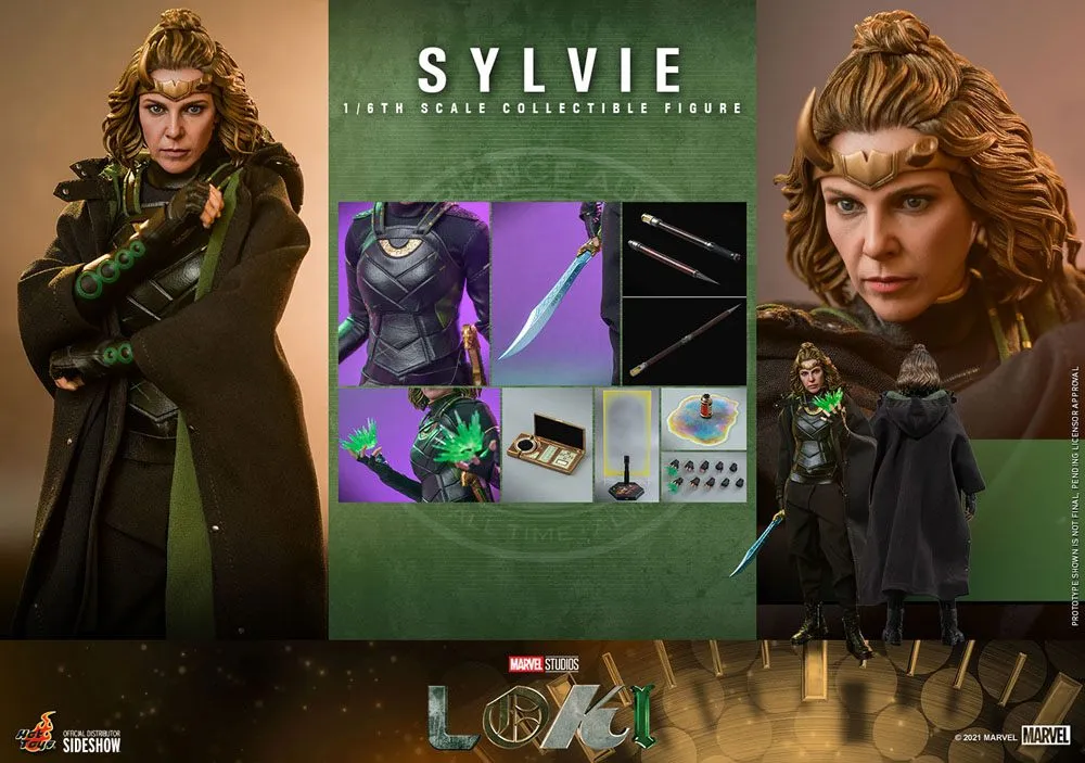 Loki Action Figure 1/6 Sylvie 28 Cm