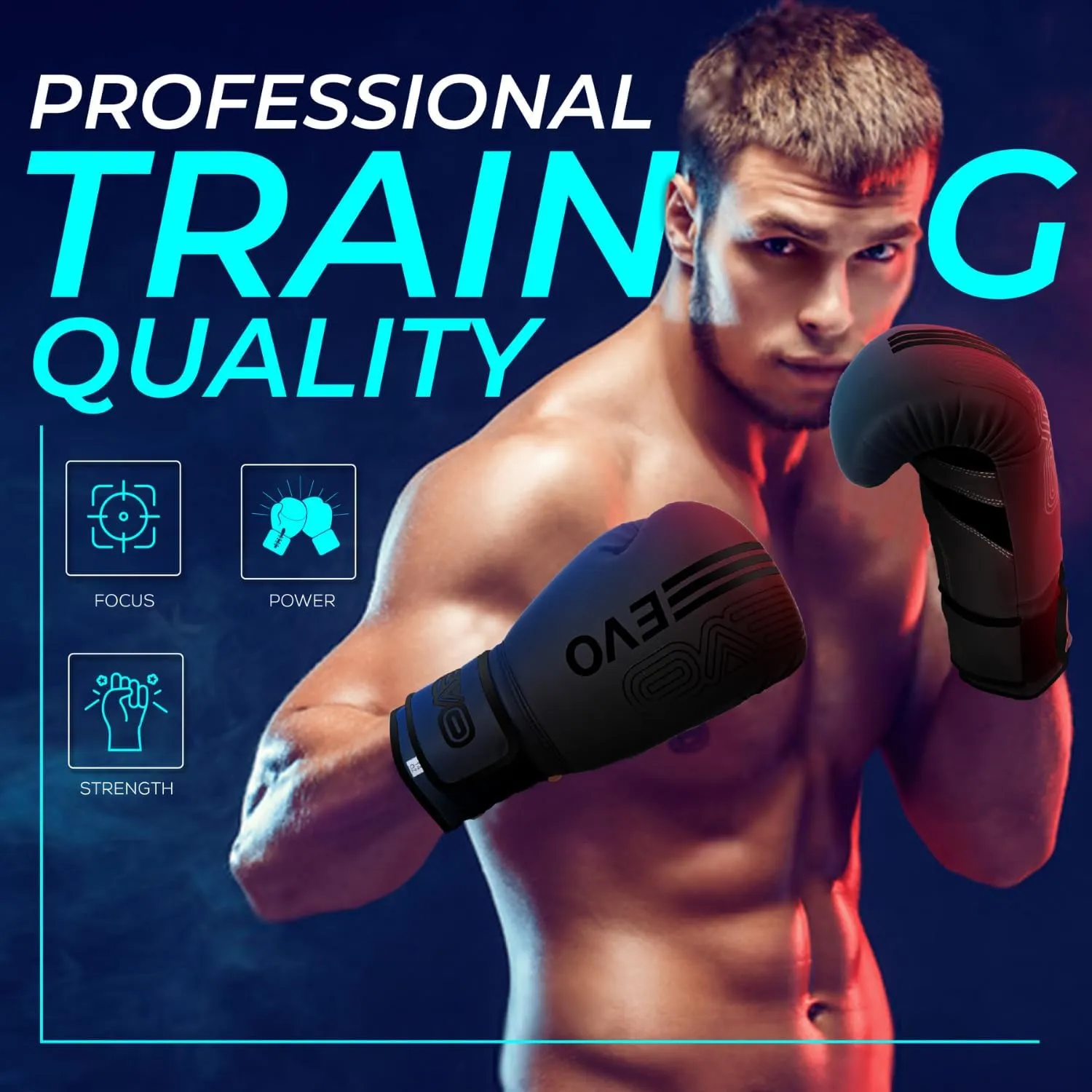 Matte Black Boxing Gloves Men Women MMA Muay Thai Martial Arts Kick Boxing Sparring Training Fighting Punch Bag Pink Gloves with Hand Wraps