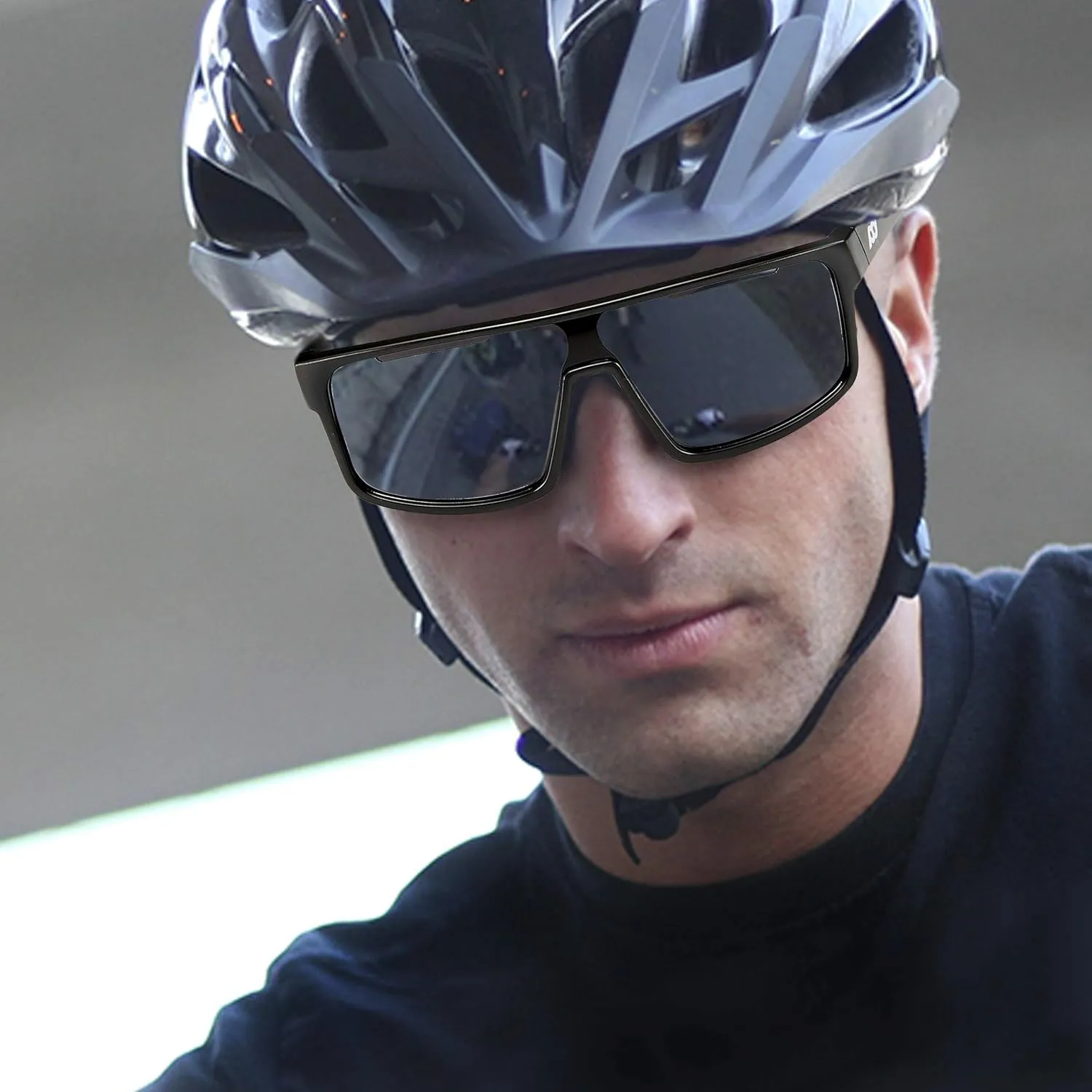 Outdoor Sports Polarized wrap around Cycling Sunglasses for Men & Women TR90 Frame UV Protection for fishing