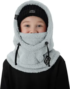 OWNGIGI Balaclava Ski Mask for Kids, Winter Windproof Face Mask for Cold Weather, Fleece Hooded Scarf Head Cover Neck Warmer