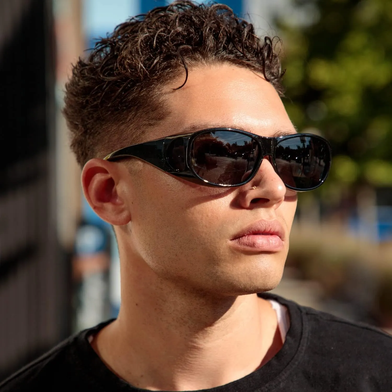 Polarized Wraparound Sunglasses | Wear Over Sunglasses | Fitover for Glasses
