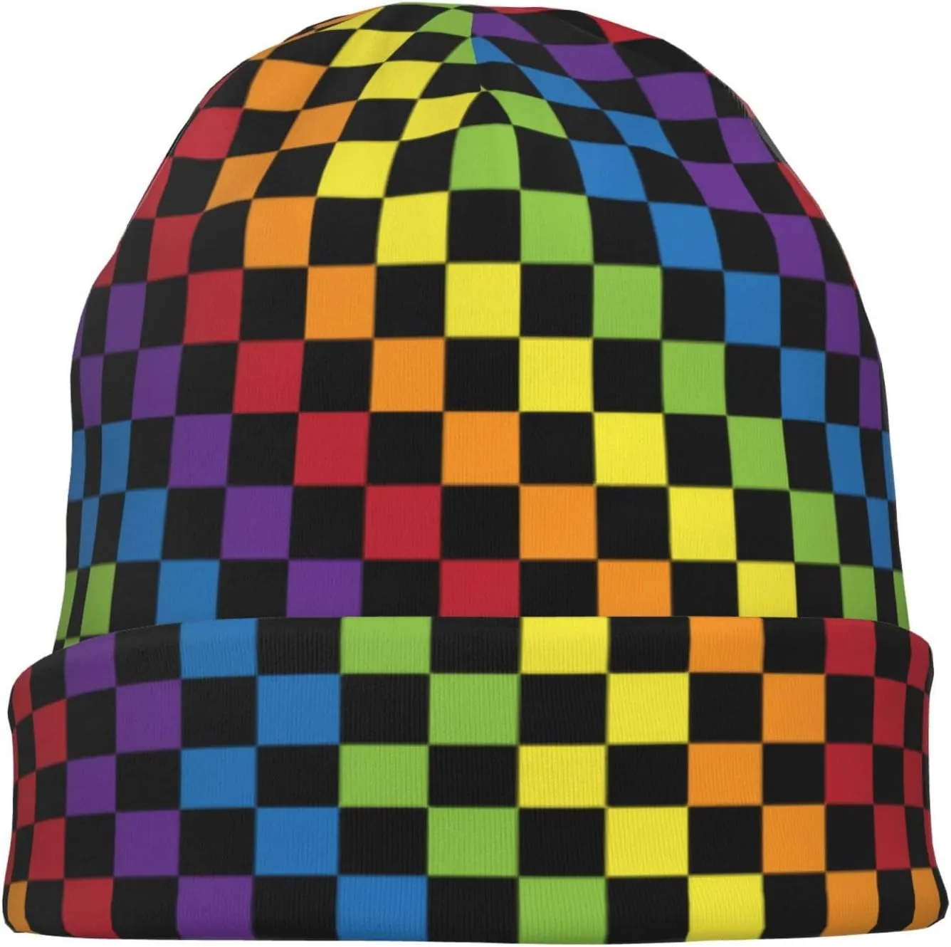 Rainbow Pride Hat,Chemo Headwear for Women for Slouchy Beanie Hat Skull Cap Cancer Headwear Accessories for Women