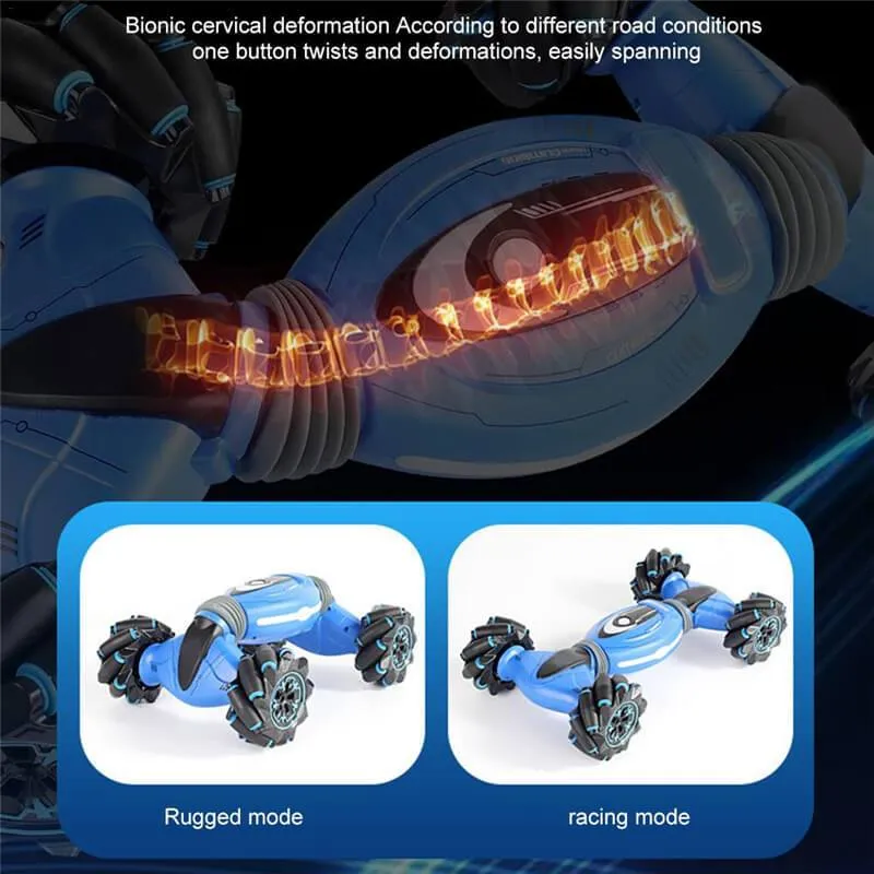 RC Watch Induction Gesture Stunt Car Double Side Twisting Off-Road Vehicle For Gift