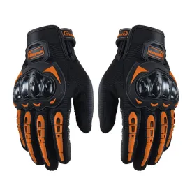 Riding Tribe MCS-17 Motorcycle Gloves Touch Screen Outdoor Riding Gloves, Size: XXL(Orange)