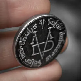 THICK Iron Coin of the Faceless Man