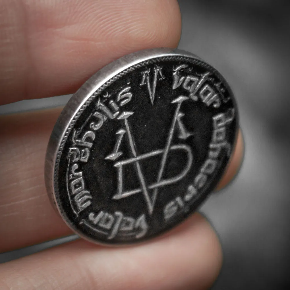THICK Iron Coin of the Faceless Man