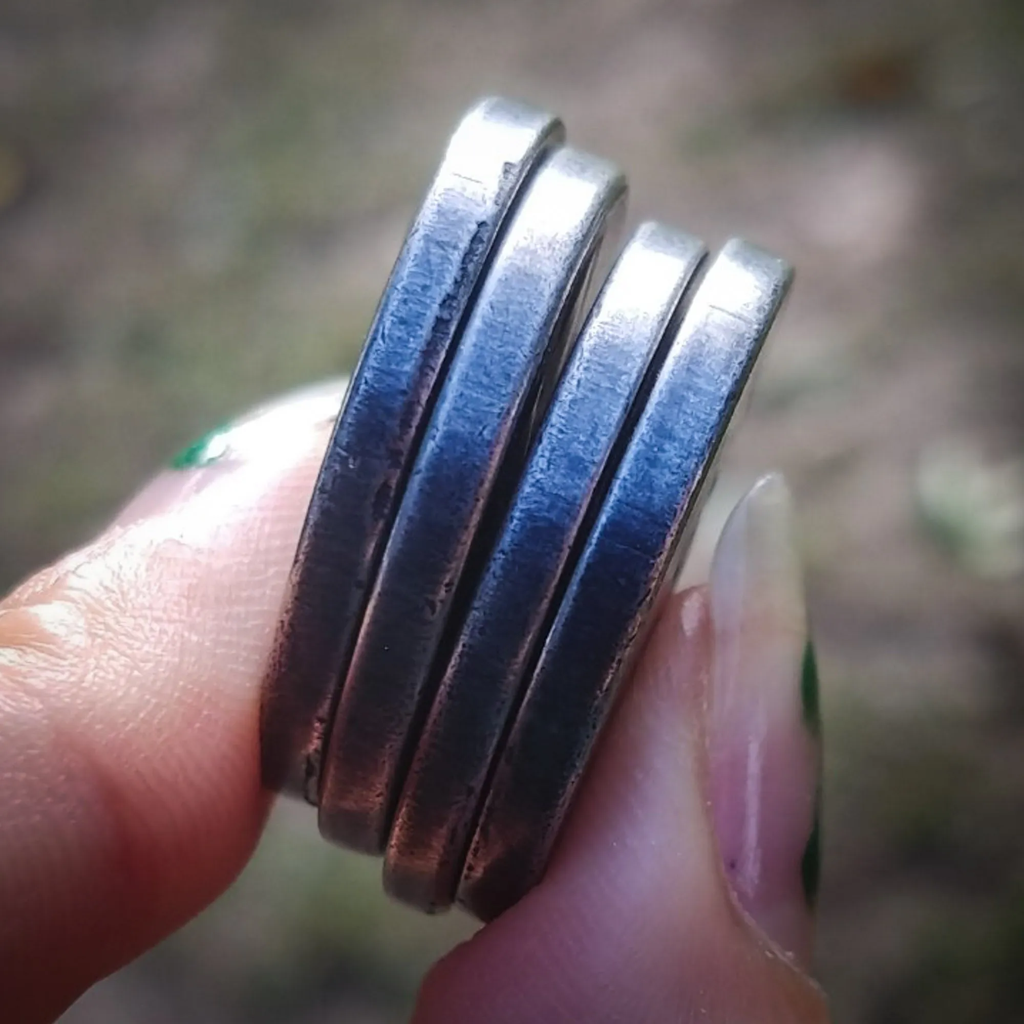 THICK Iron Coin of the Faceless Man