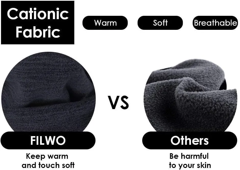 Winter Thermal Neck Warmer/Neck Gaiter Face Scarf/Face Cover Winter Ski Mask - Cold Weather Balaclava