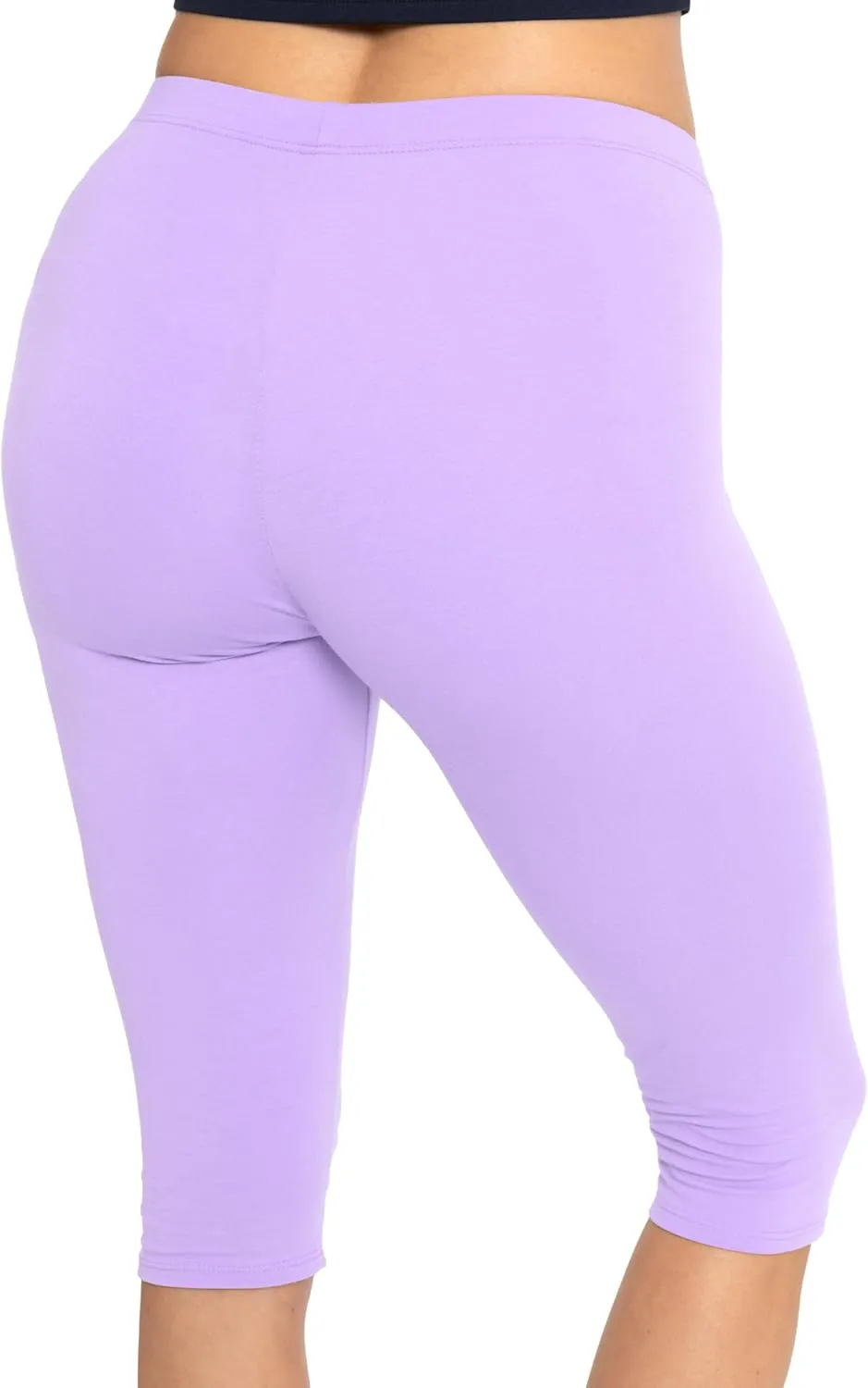 Women's and Plus Size Knee-Length and Ankle Length Leggings